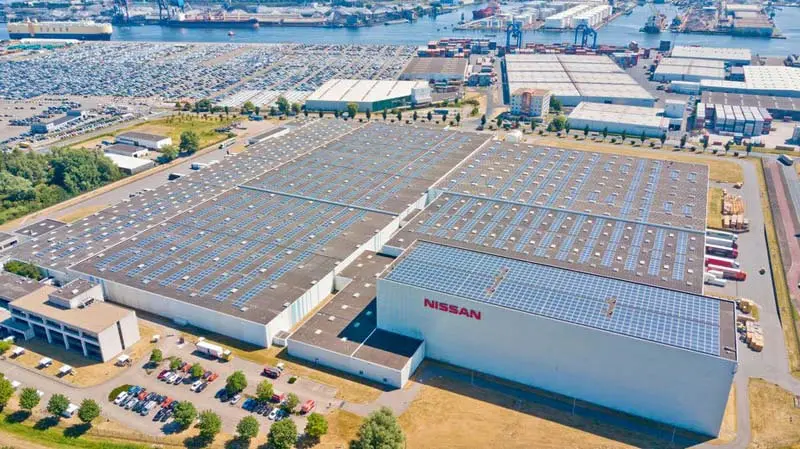 Imagen del techo solar de Nissan m&aacute;s grande de Europa