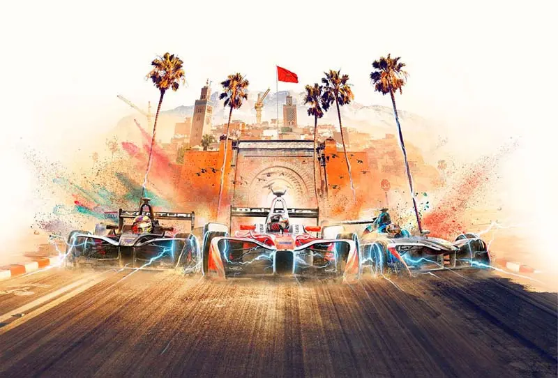 Imagen del Gran Premio de Marrakech - Formula E