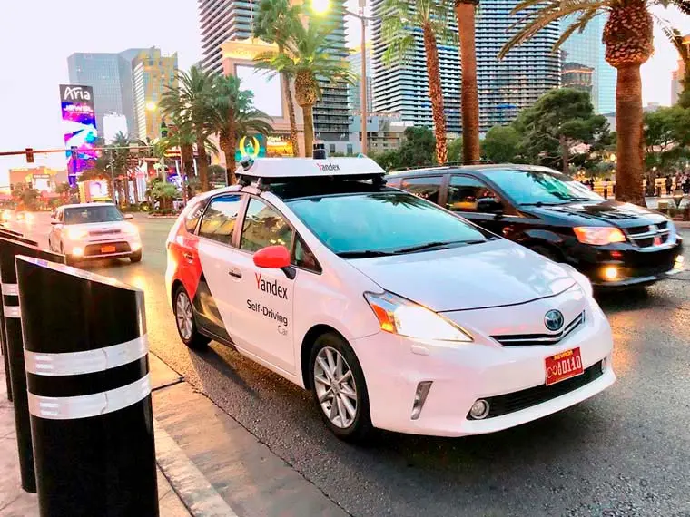 Toyota Prius de Yandex