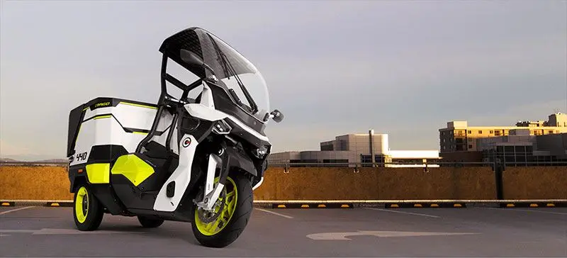 Rapide 3, moto el&eacute;ctrica de Gaius