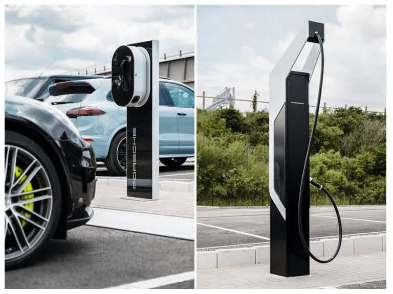 Cargador de Porsche para coche el&eacute;ctrico
