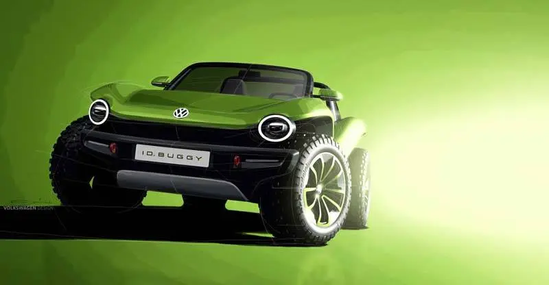 fronta-fondo-verde-volkswagen-id-buggy