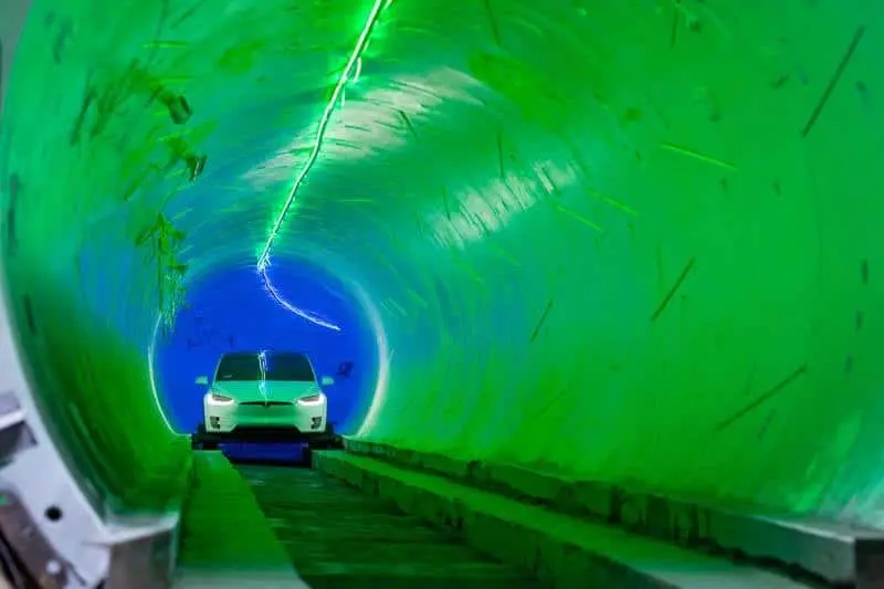 Boring-company-tunel-loop