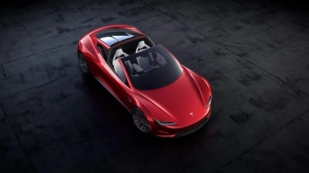 Tesla Roadster descapotado