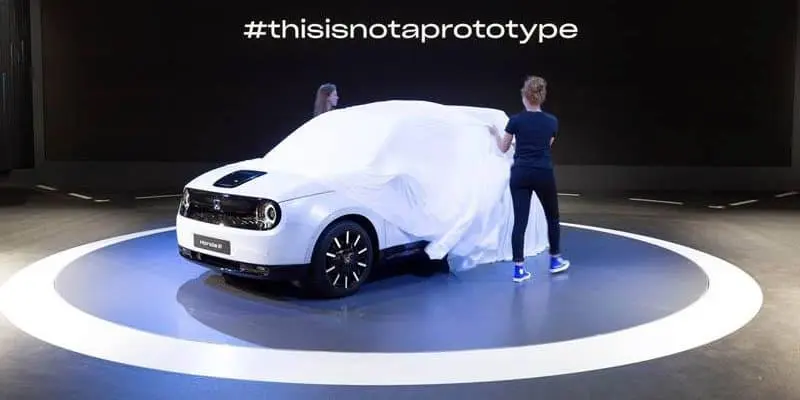 Versi&oacute;n de producci&oacute;n del Honda e presentada en el IAA de Frankfurt 2019