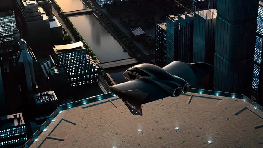 Prototipo de avi&oacute;n el&eacute;ctrico volador