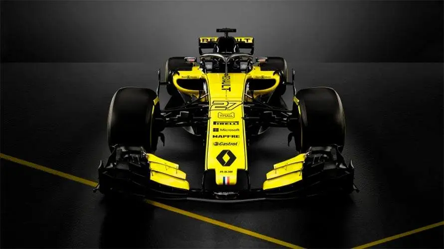 Foto del monoplaza del equipo Renault