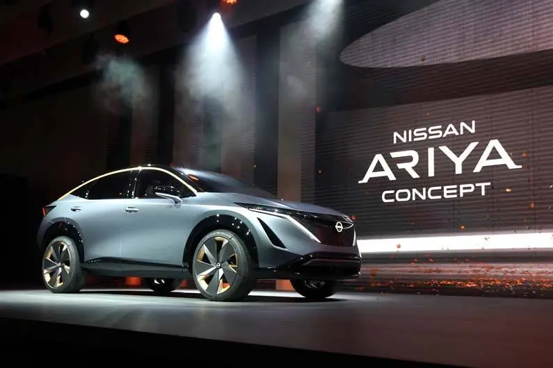 Foto de la presentaci&oacute;n del Nissan ARIYA