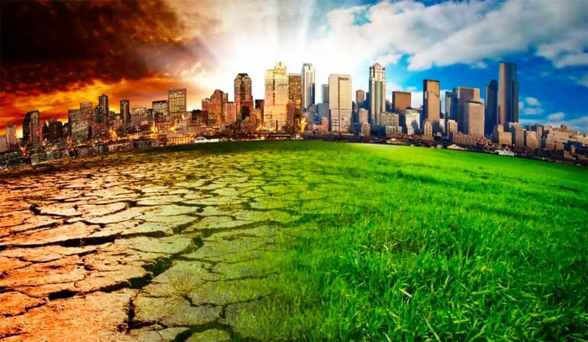 Foto sobre las consecuencias del cambio clim&aacute;tico