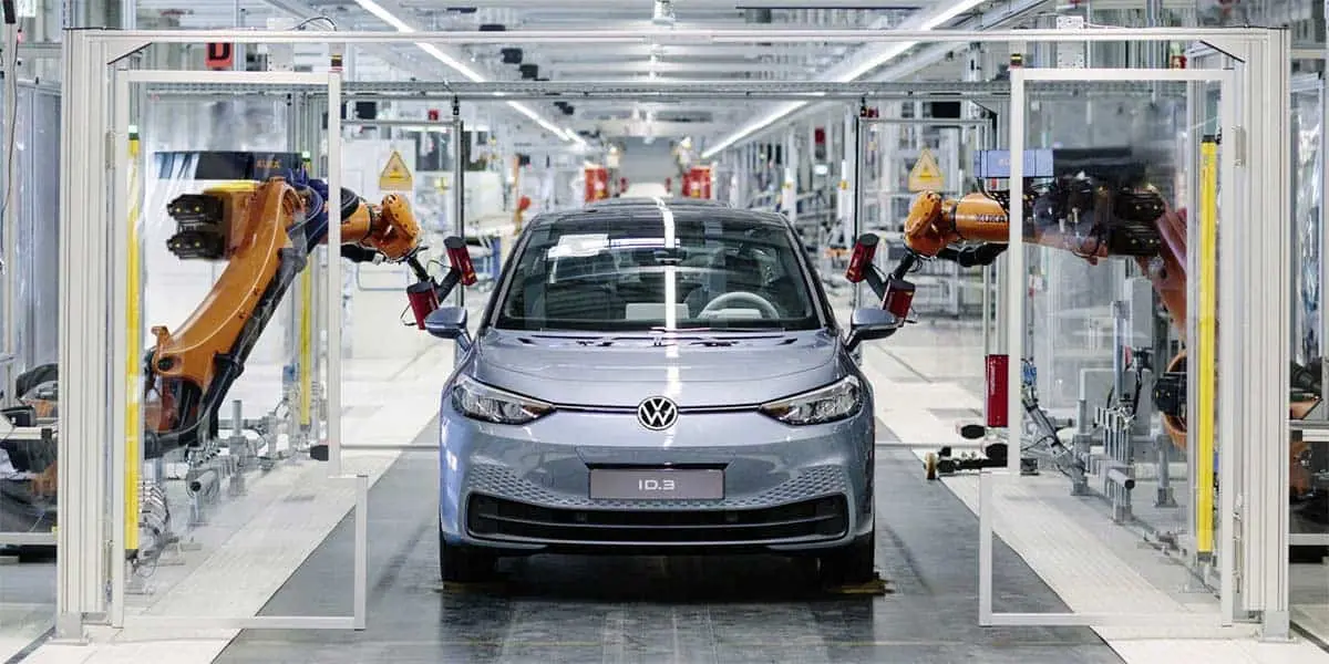 Volkswagen ID3 en la f&aacute;brica