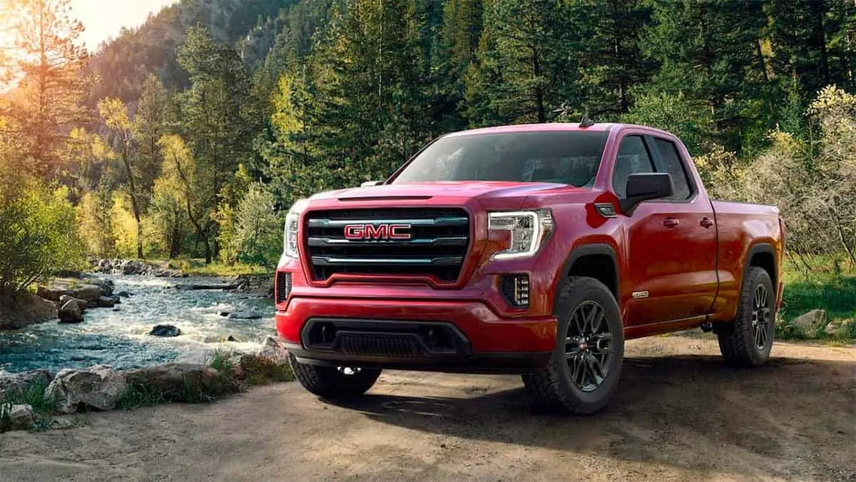 Foto de una pickup de GM