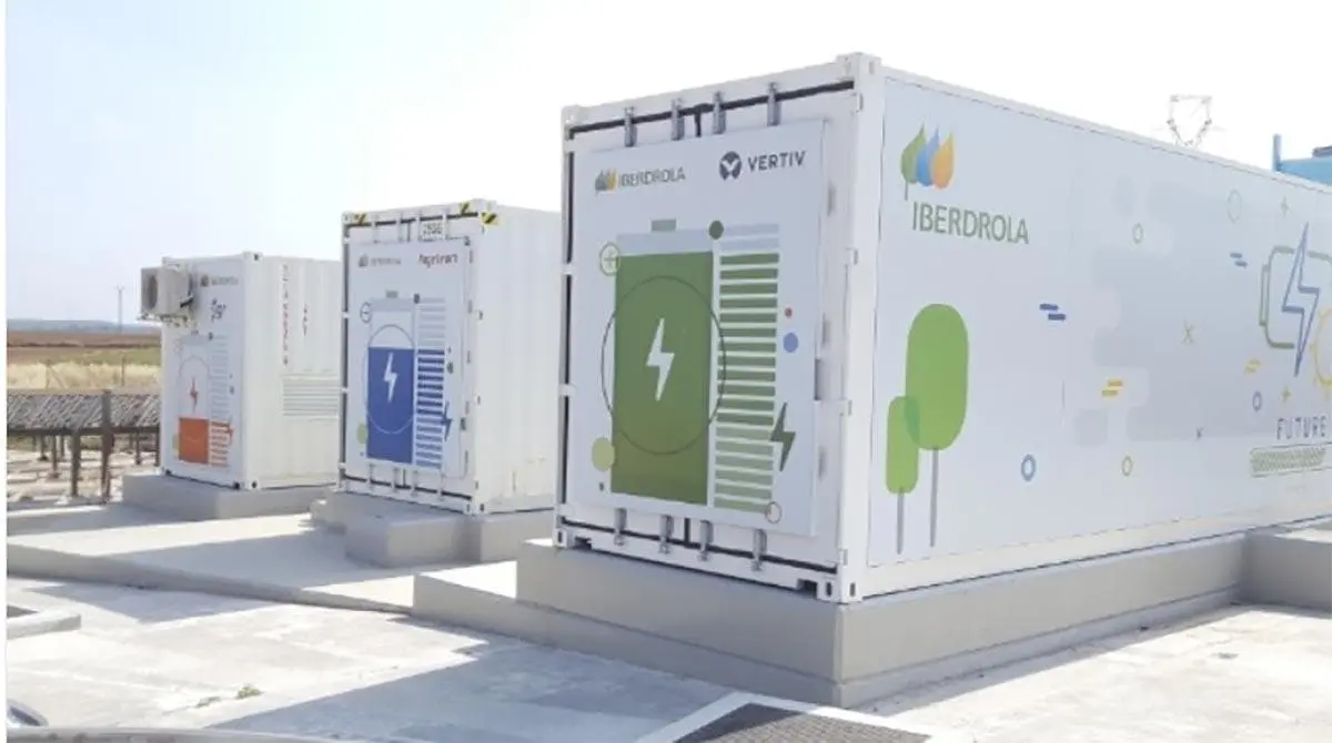 Planta de almacenamiento de bater&iacute;as de Iberdrola