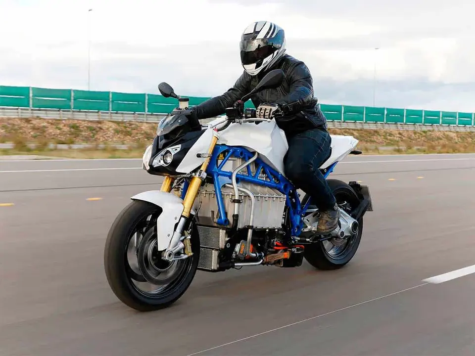 Prototipo de la moto el&eacute;ctrica de BMW