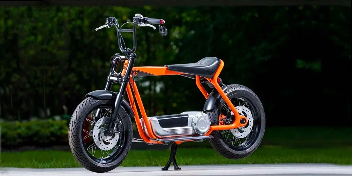 Foto de la Scooter el&eacute;ctrica de Harley Davidson 