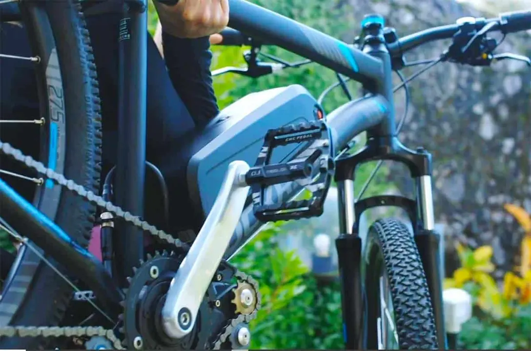 Foto del kit de conversi&oacute;n de bicicleta el&eacute;ctrica