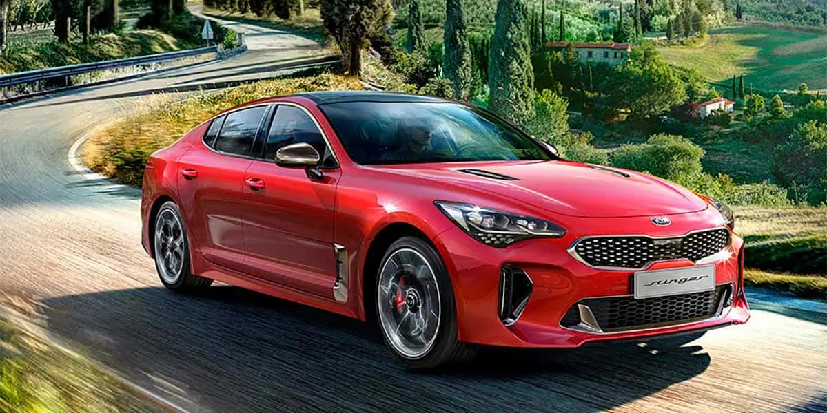 Foto del actual KIA Stinger
