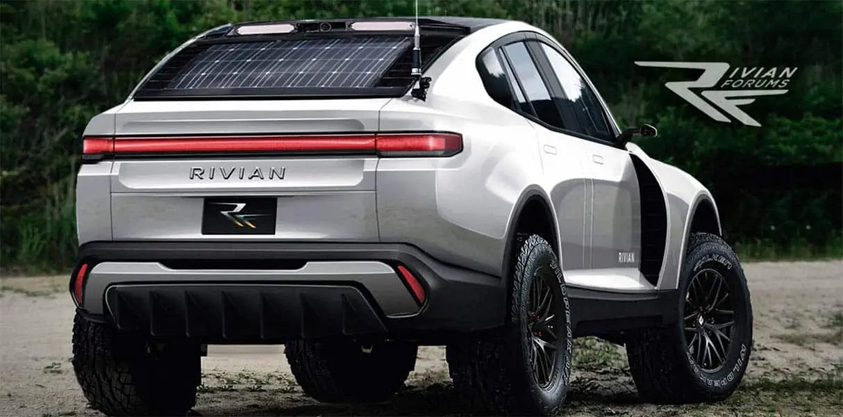 Foto conceptual del posible Rivian R2X