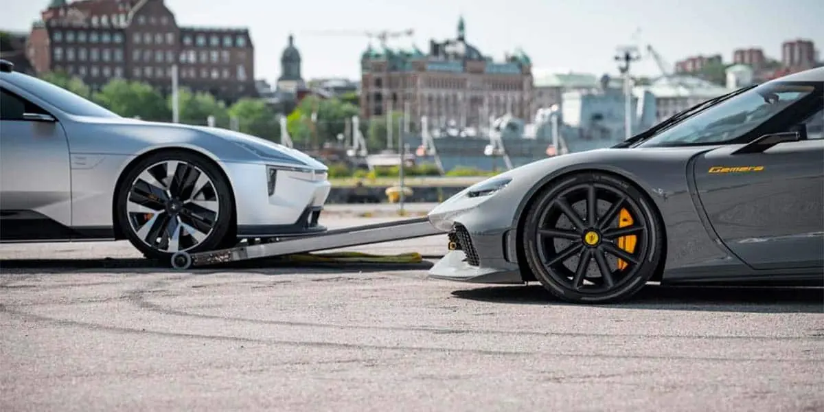 Foto de Polestar y Koenigsegg