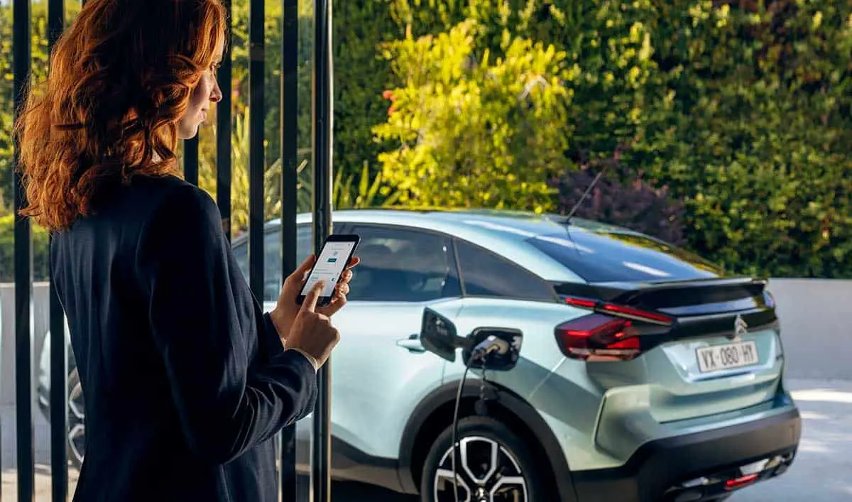 Foto del nuevo Citro&euml;n C4 el&eacute;ctrico