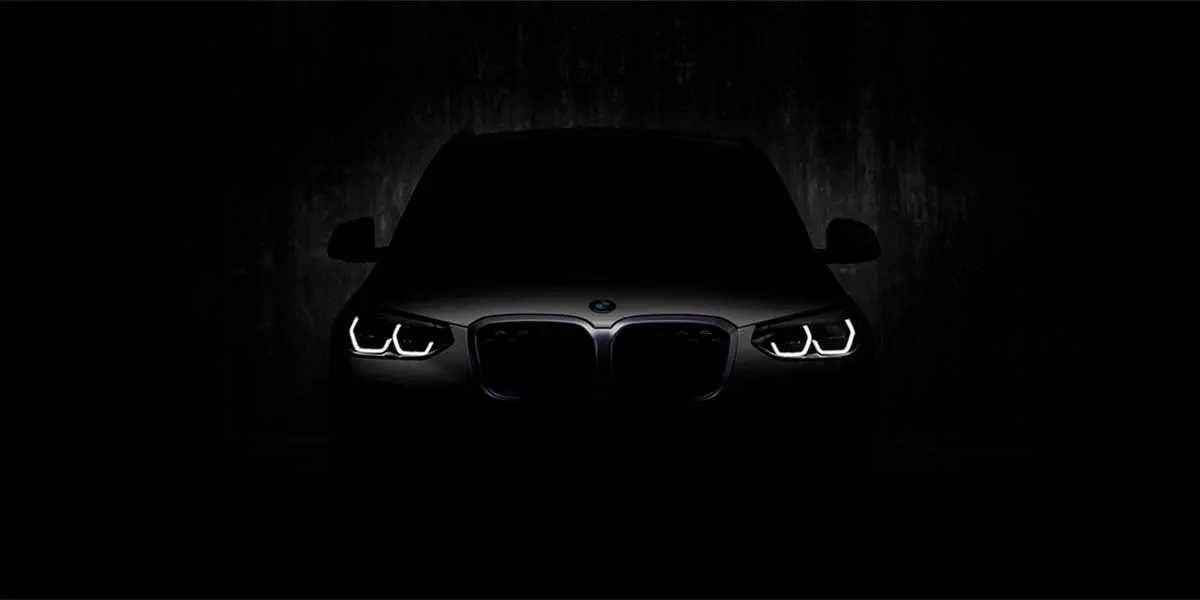 Foto teaser de la presentaci&oacute;n del BMW iX3