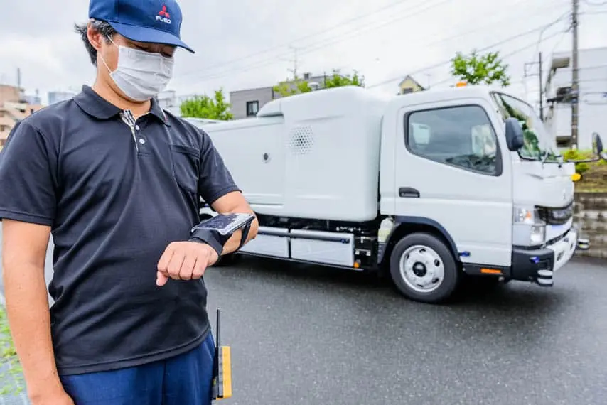 Fuso-eCanter-camion-basura-seguimiento