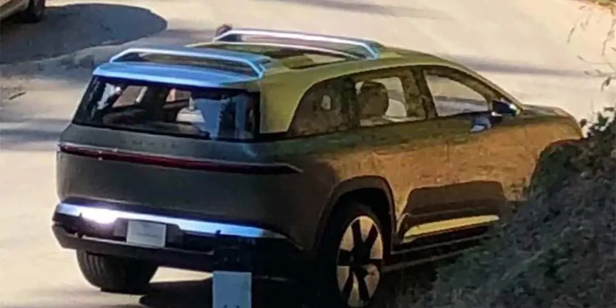 Foto del SUV el&eacute;ctrico de Lucid Motors