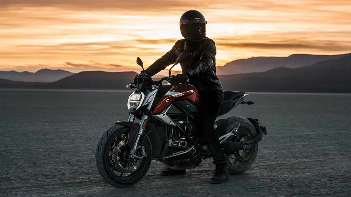 Foto de una moto el&eacute;ctrica del fabricante Zero Motorcycles