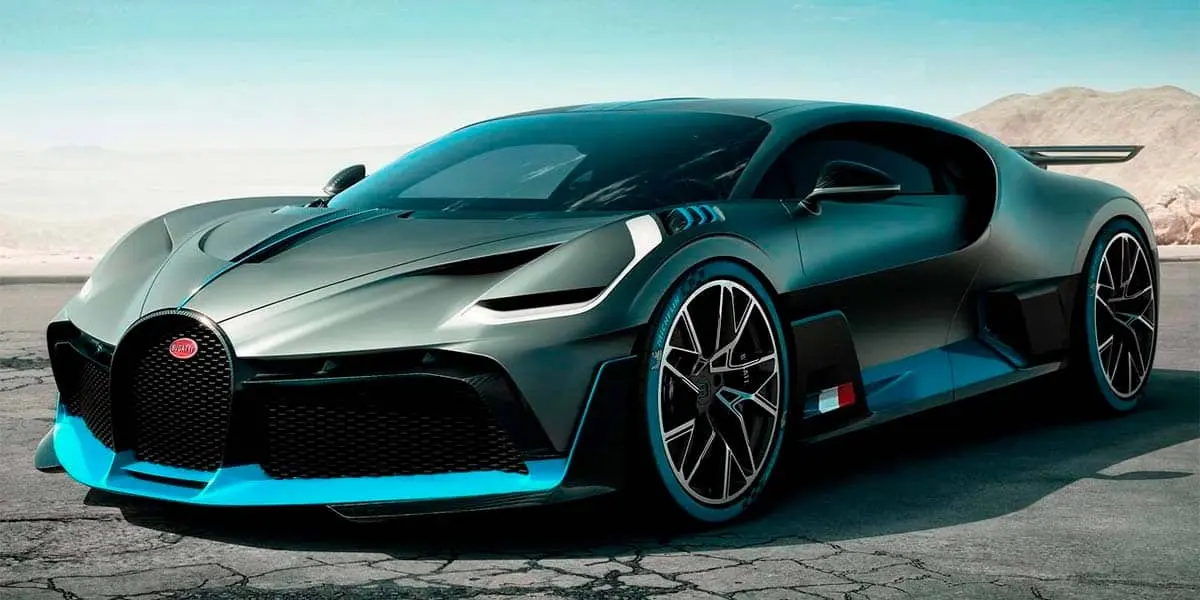 Foto del &uacute;ltimo deportivo de Bugatti