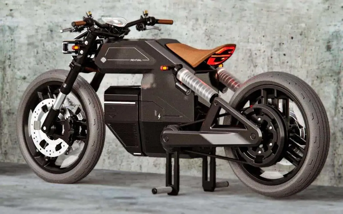 foto de la moto el&eacute;ctrica Harley-Davidson Revival