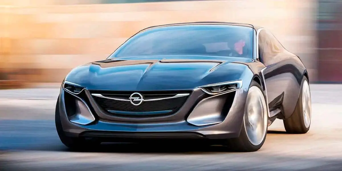 Foto del concept del Opel Monza el&eacute;ctrico