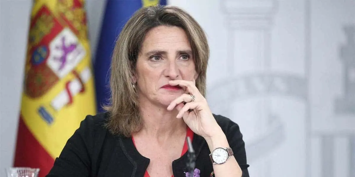 Vicepresidenta y Ministra Transici&oacute;n Ecol&oacute;gica y el Reto Demogr&aacute;fico, Teresa Ribera