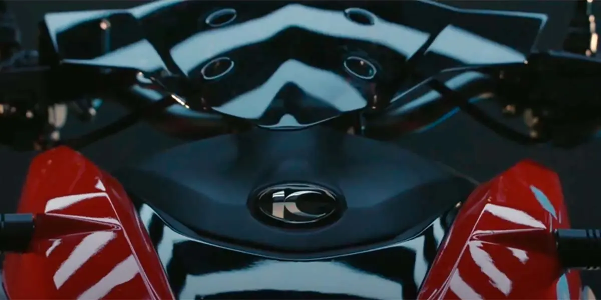 Foto de la moto el&eacute;ctrica Kymco F9 capturada de su teaser