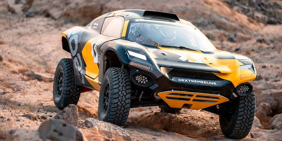 Foto del Odyssey 21, veh&iacute;culo el&eacute;ctrico que se usar&aacute; en el Extreme E