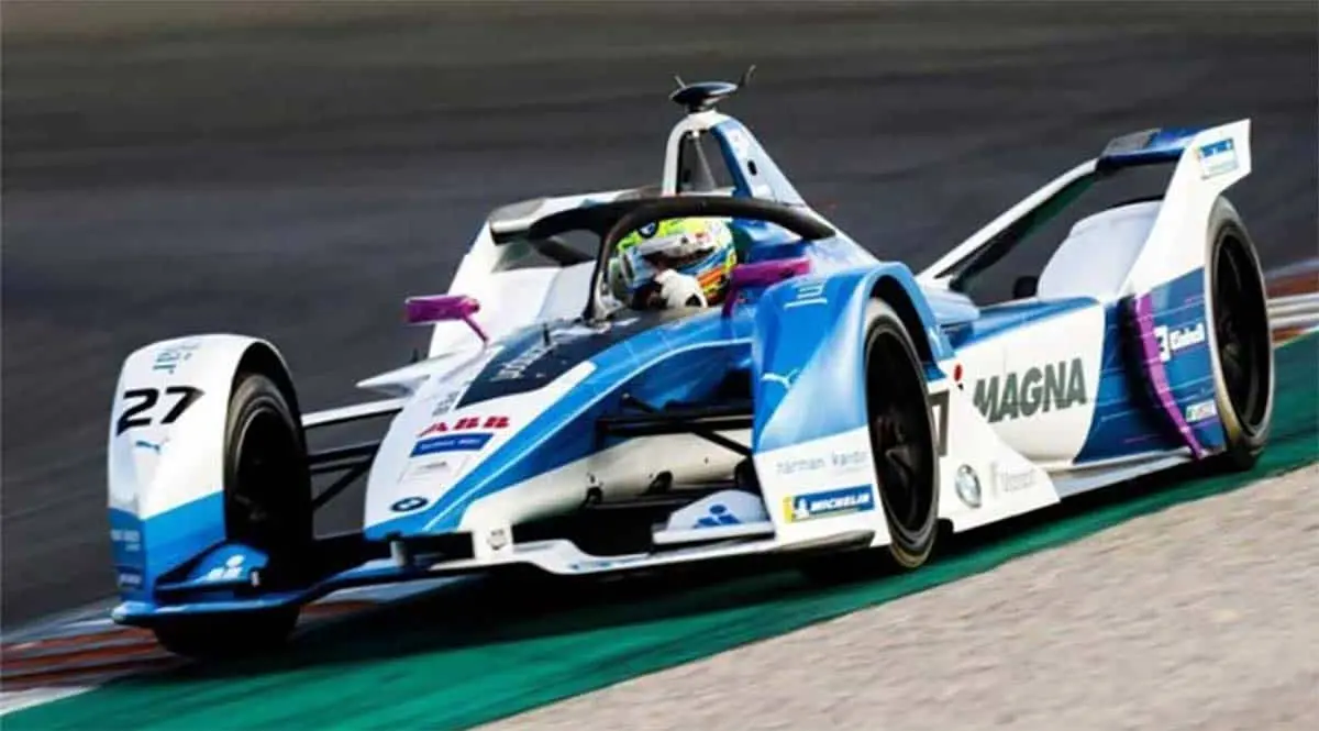 Foto del monoplaza de BMW en la F&oacute;rmula E