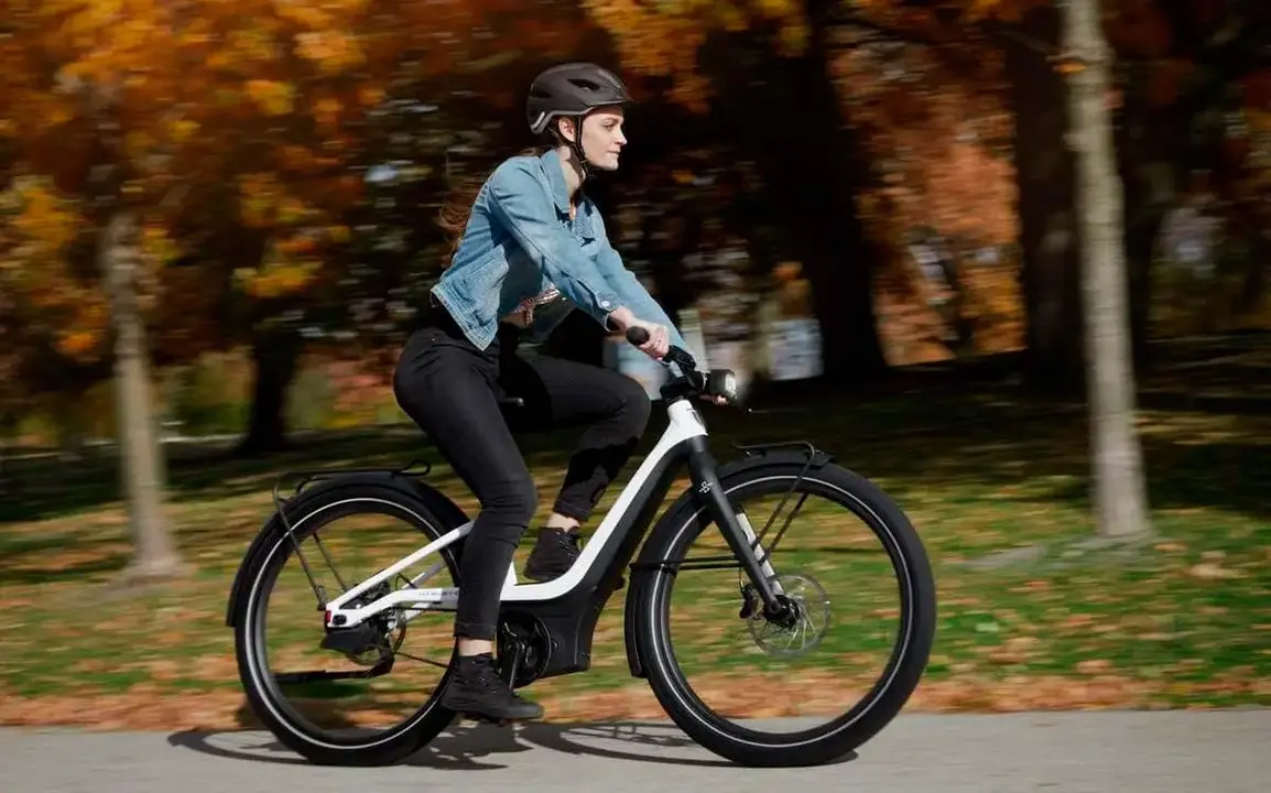Foto de una de las bicicletas el&eacute;ctricas de Harley Davidson