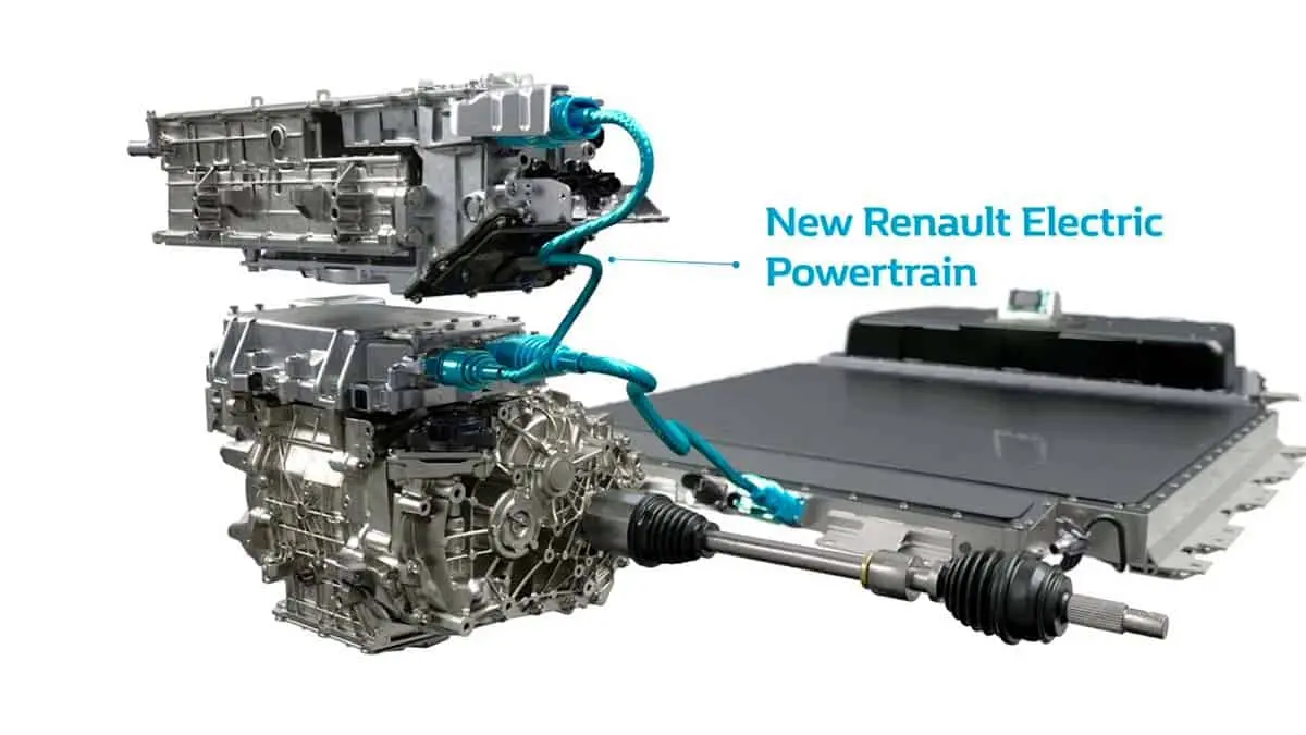 Tren motriz el&eacute;ctrico de Renault
