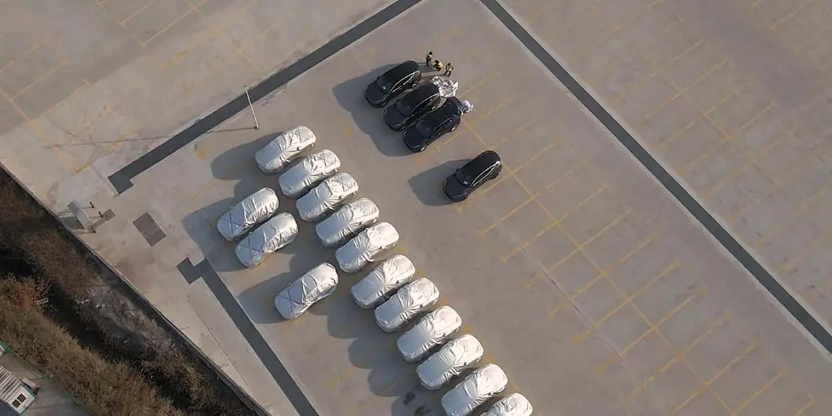 Foto de los primeros Tesla Model Y fabricados en China