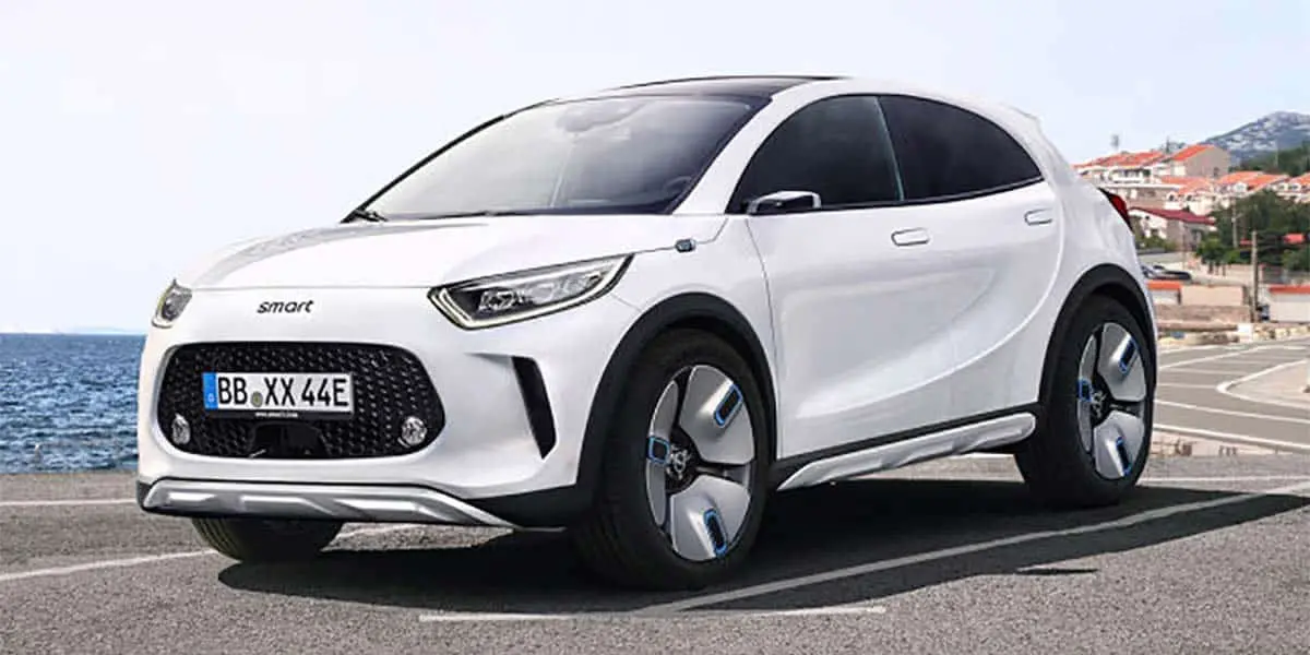 Foto y render del posible SUV el&eacute;ctrico de Smart