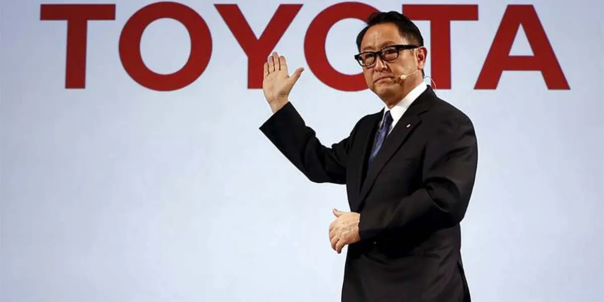 Foto de Akio Toyoda, CEO de Toyota