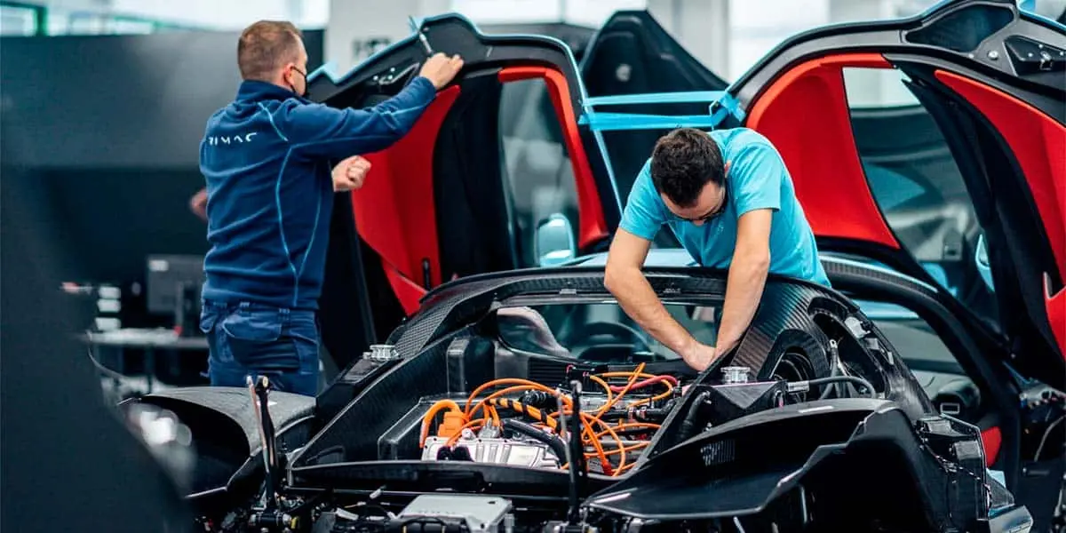 Foto del Rimac C_Two preserie