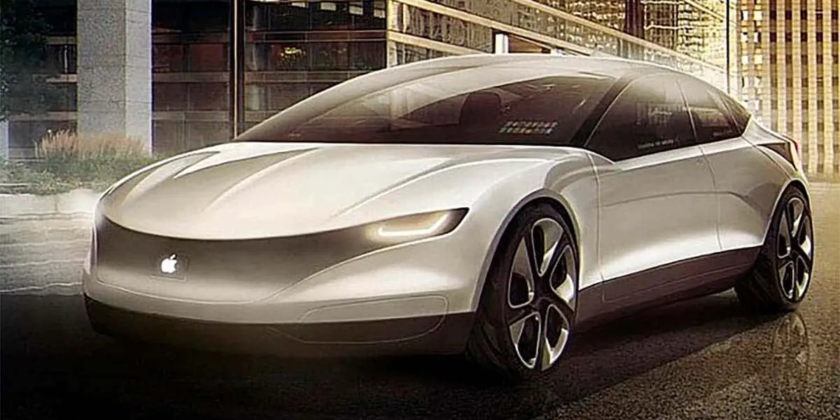 Render del posible dise&ntilde;o del coche el&eacute;ctrico Apple Car