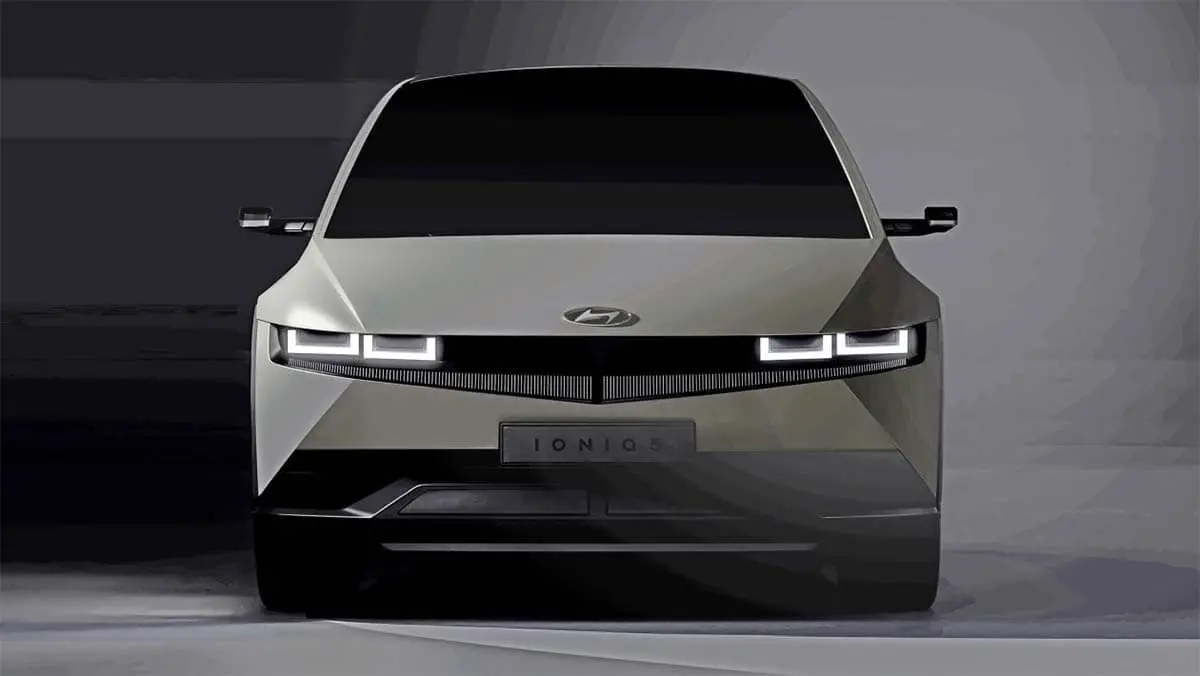 Foto del frontal de IONIQ 5
