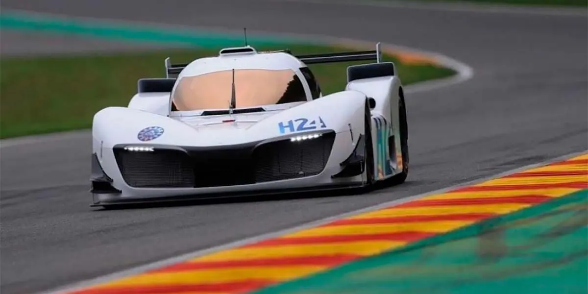 Prototipo de coche de hidr&oacute;geno para la WEC