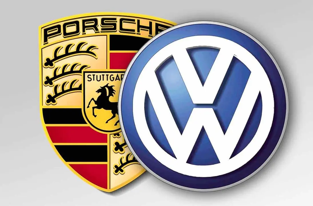 Logotipo de Porsche y Volkswagen juntos