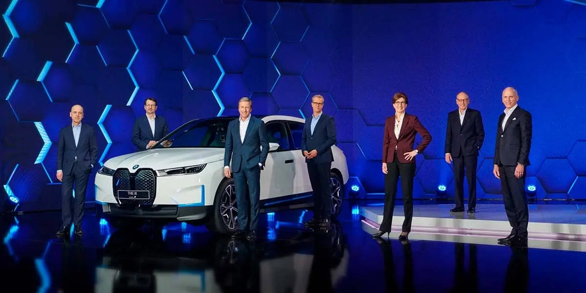Foto de la conferencia anual de BMW en 2021