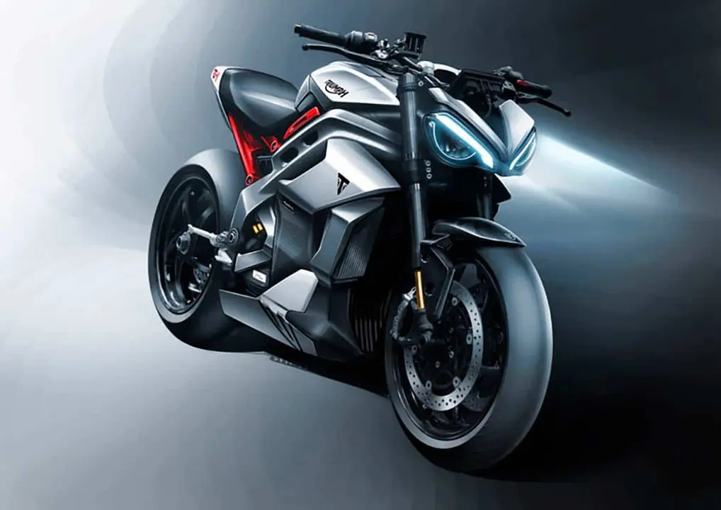 Triumph TE-1 Concept motocicleta el&eacute;ctrica
