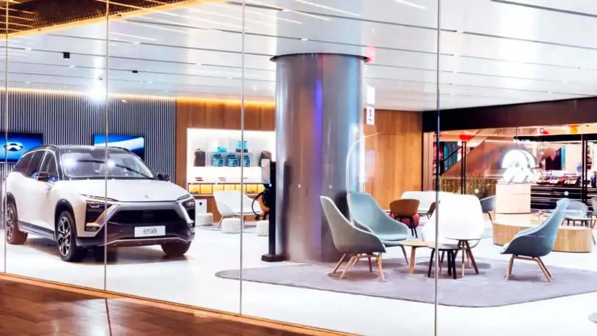 NIO showroom - tienda
