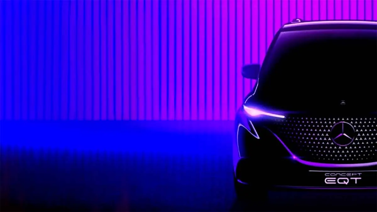 Foto del concept Mercedes-Benz EQT