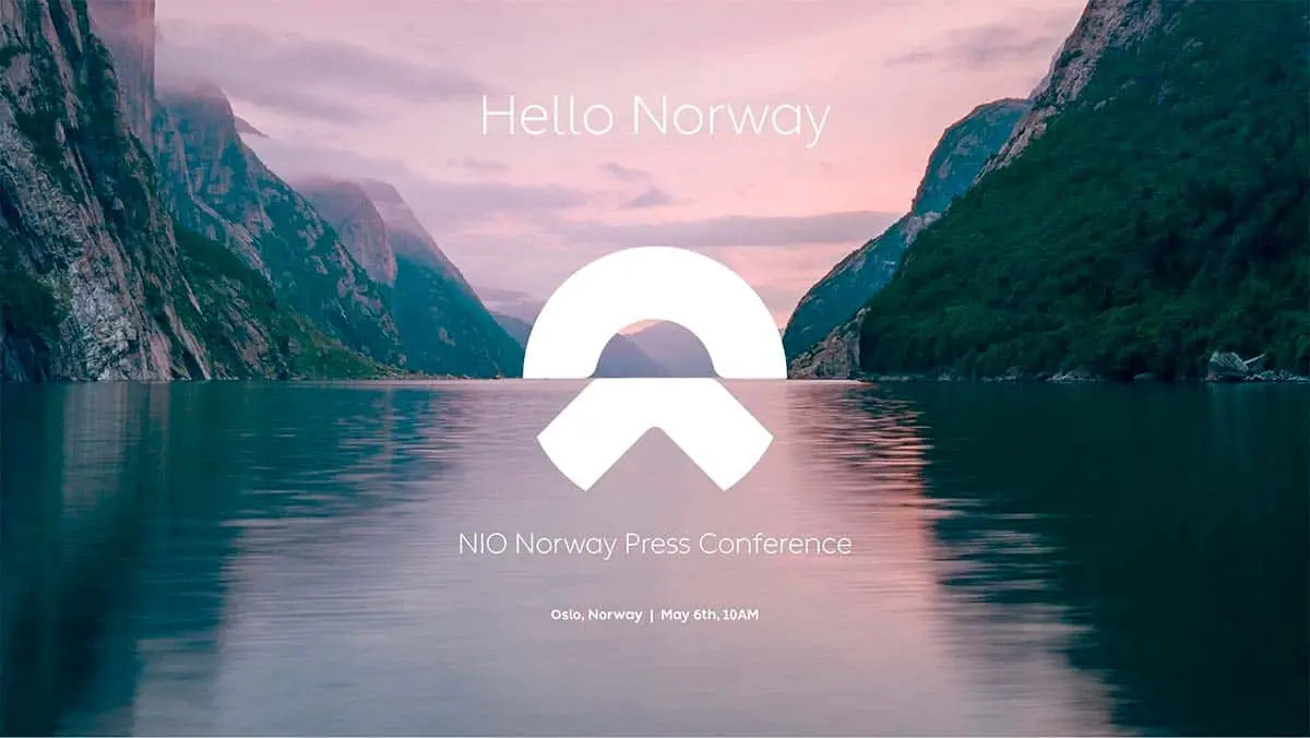 Evento de NIO en Oslo, Noruega
