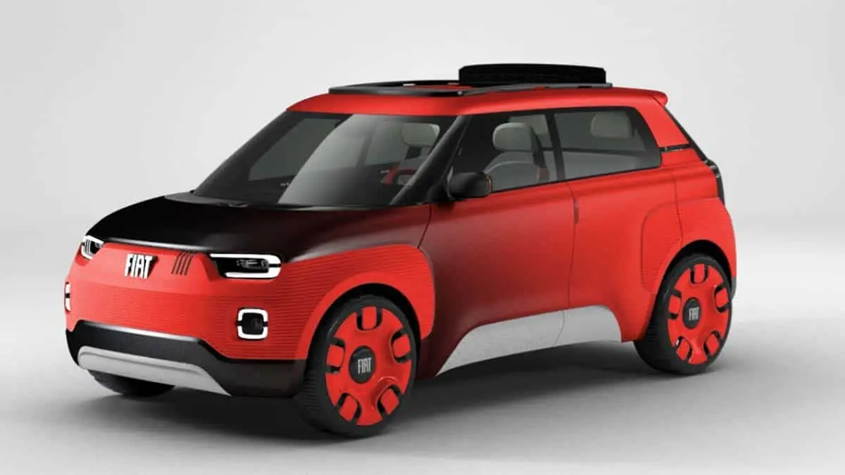 render del SUV compacto el&eacute;ctrico de FIAT